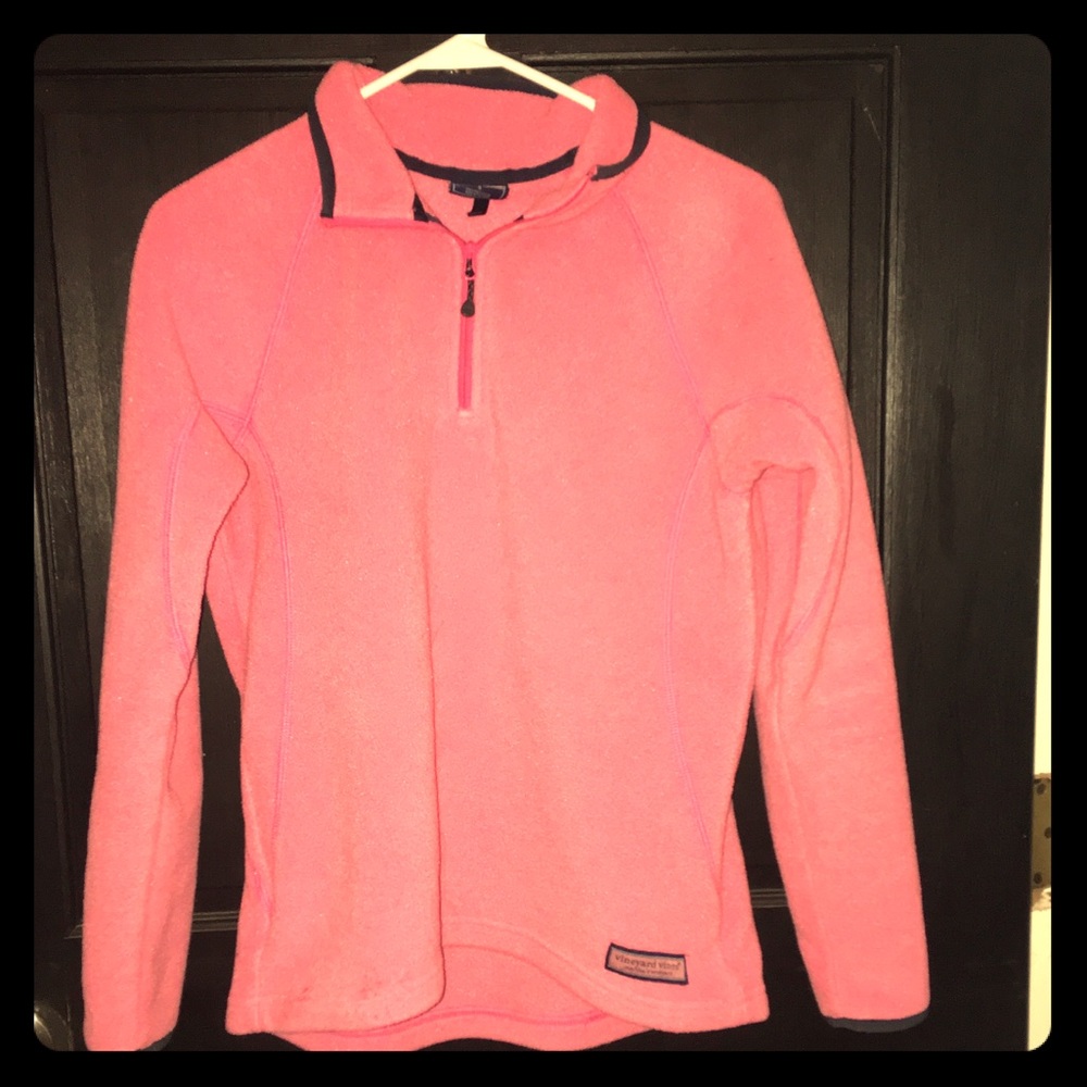 Small Pink Vineyard Vines Pullover